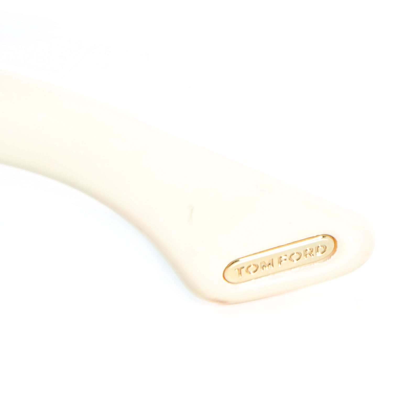 Tom Ford Ali Oversized Round Sunglasses TF0221 White 6 of 7