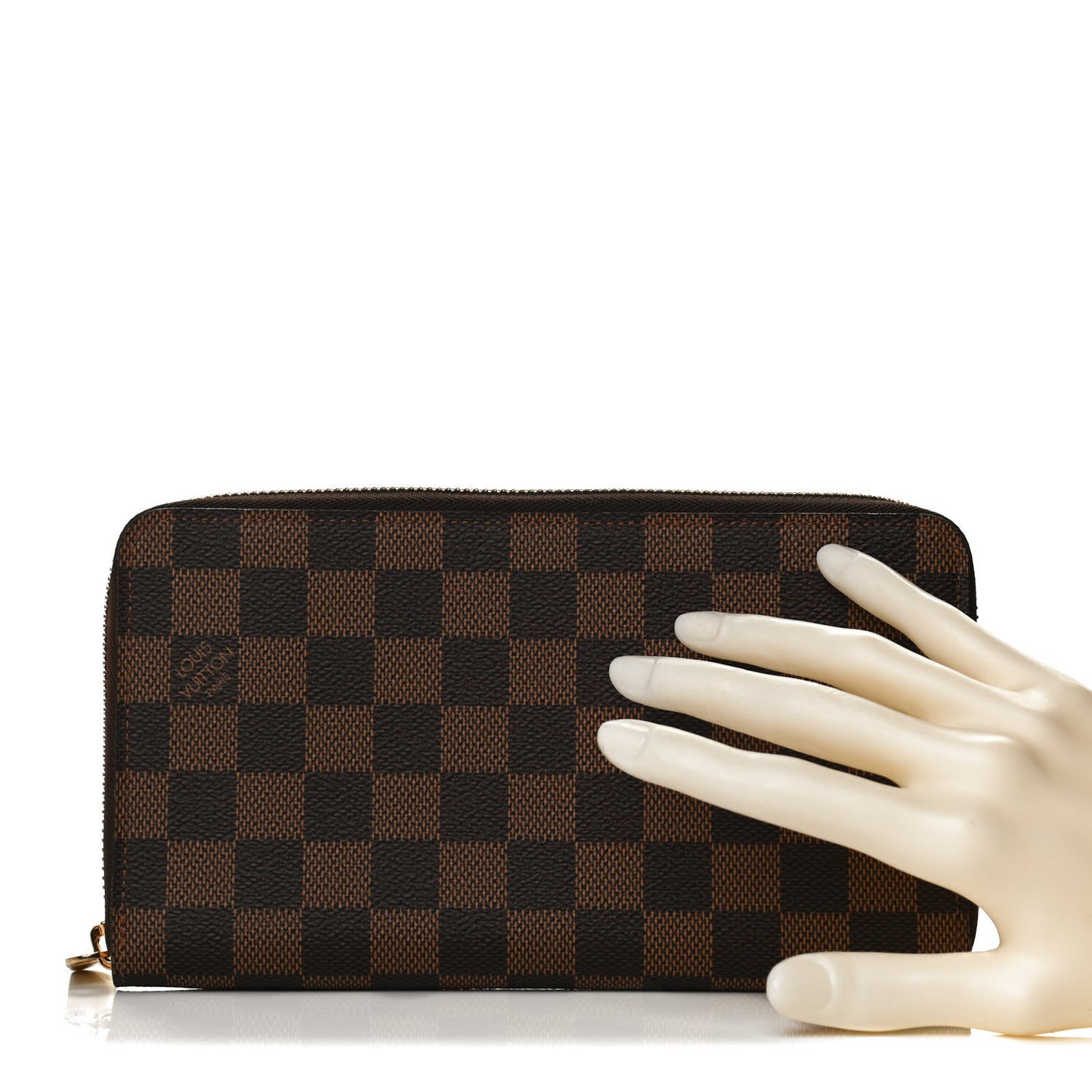 Damier Ebene Zippy Organizer Wallet