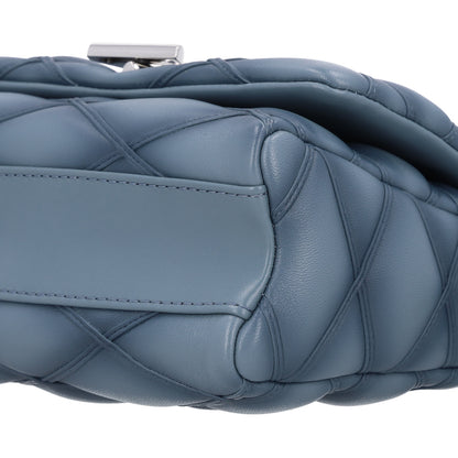 Louis Vuitton Lambskin Malletage GO-14 PM NM Denim Blue 10 of 10