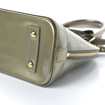 Louis Vuitton Vernis Alma BB Givre 7 of 9