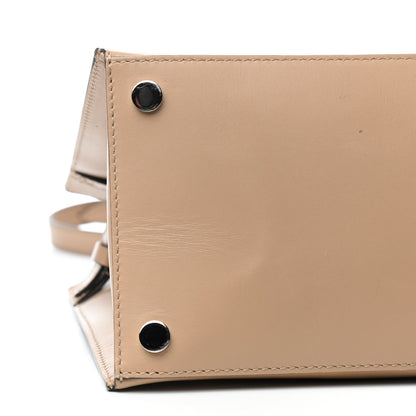 Balenciaga Smooth Calfskin Ostrich Padlock Work XS Outremer Beige Camel 8 of 9