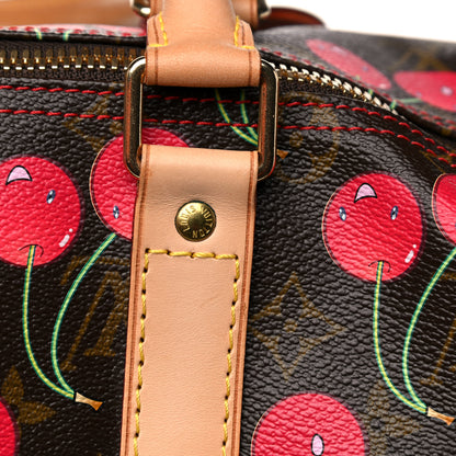 Louis Vuitton Monogram Cerises Keepall 45 23 of 28