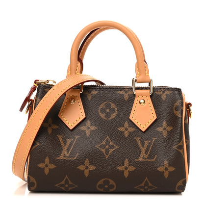 Louis Vuitton Monogram Nano Speedy Bandouliere 1 of 10