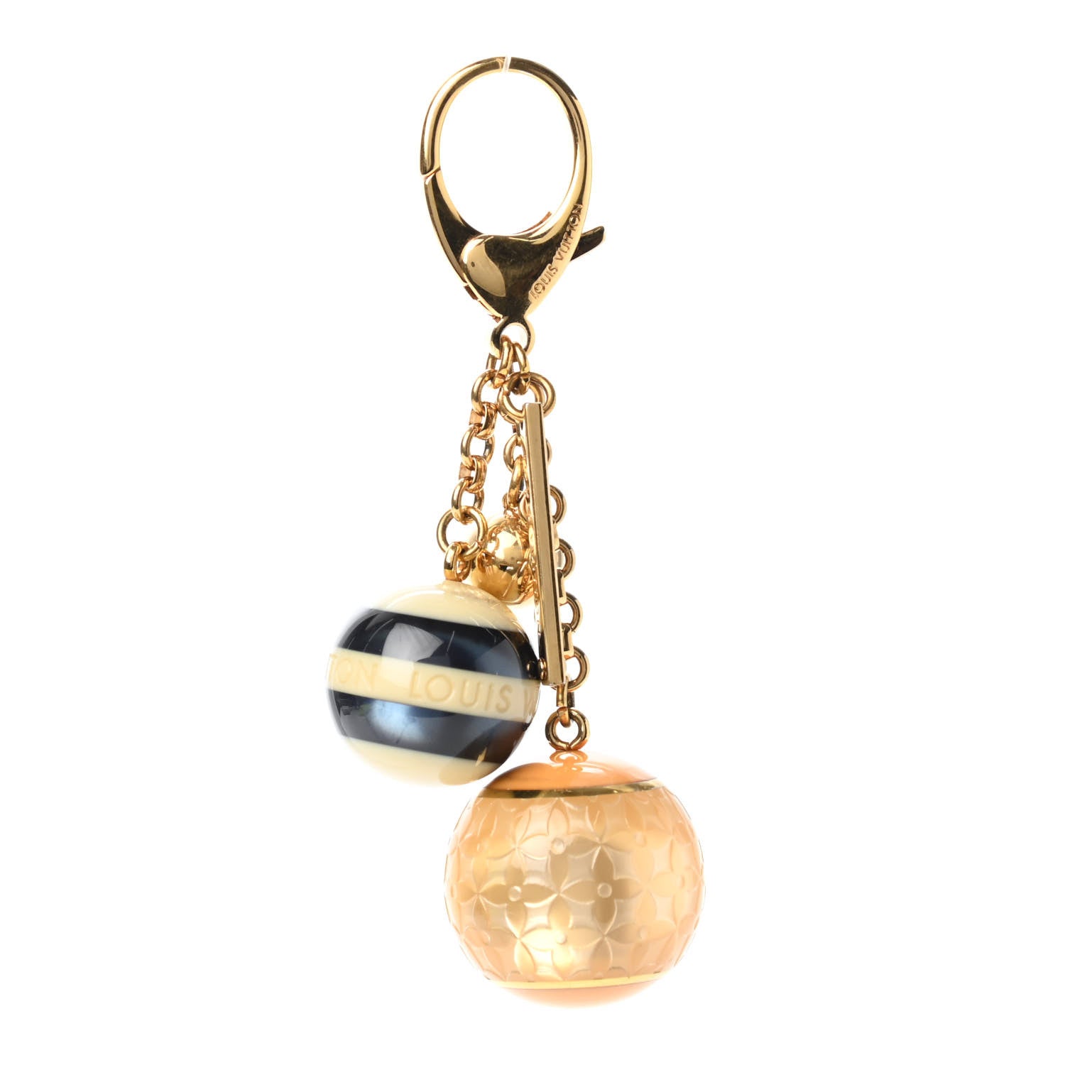 Louis Vuitton Mini Lin Croisette Bag Charm Blue 1 of 3