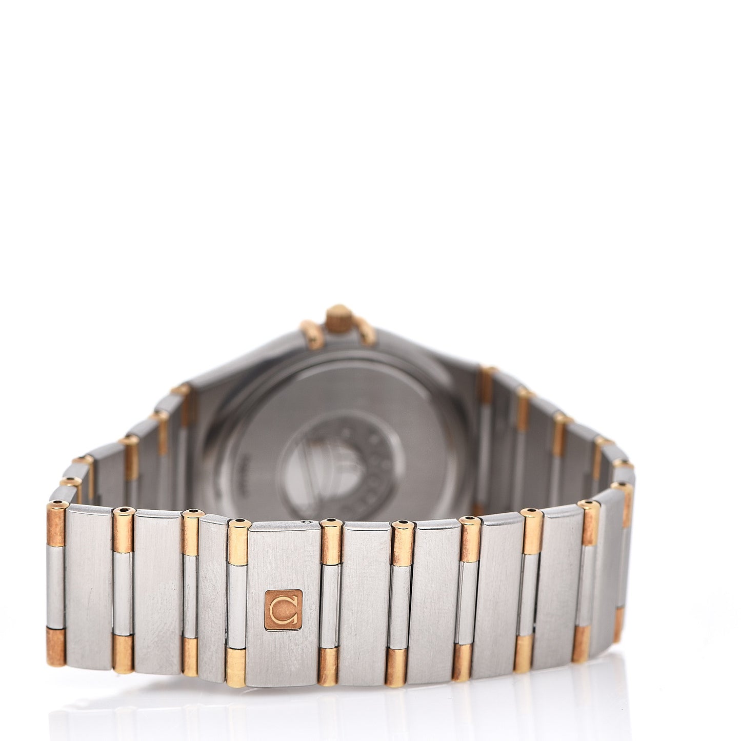 Stainless Steel 18K Yellow Gold 33mm Constellation Quartz Watch White 1312.30