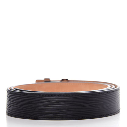Louis Vuitton Epi 30mm LV Initiales Belt 100 40 Black 2 of 7