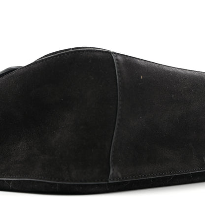 Chanel Suede Calfskin Small Souplissimo Maxi Flap Black 9 of 12