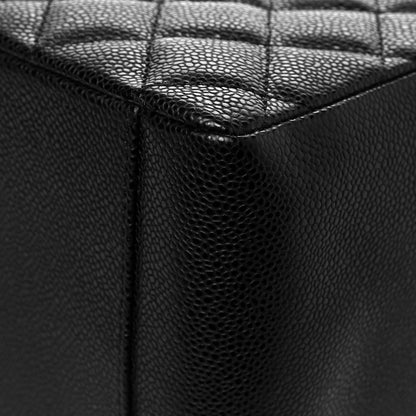 Chanel Caviar Quilted Grand Shopping Tote GST Black 10 of 14