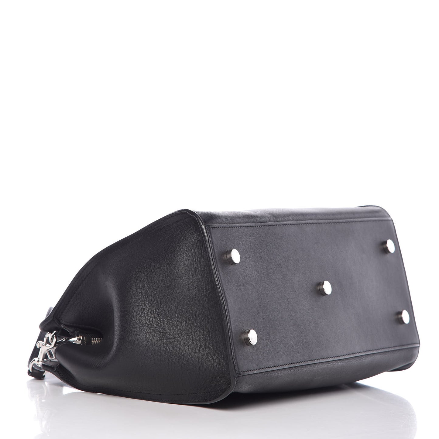 Smooth Calfskin Small Monogram Cabas Black