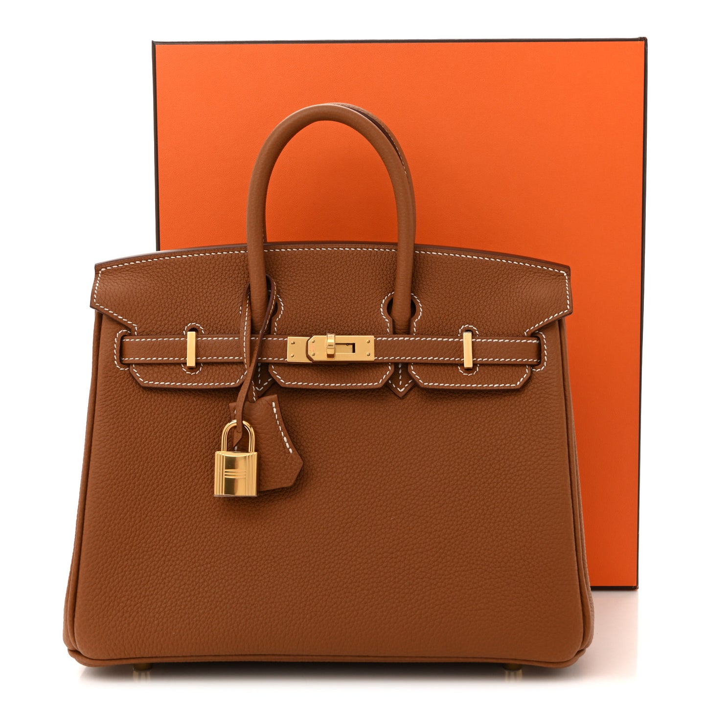 Togo Birkin 25 Gold