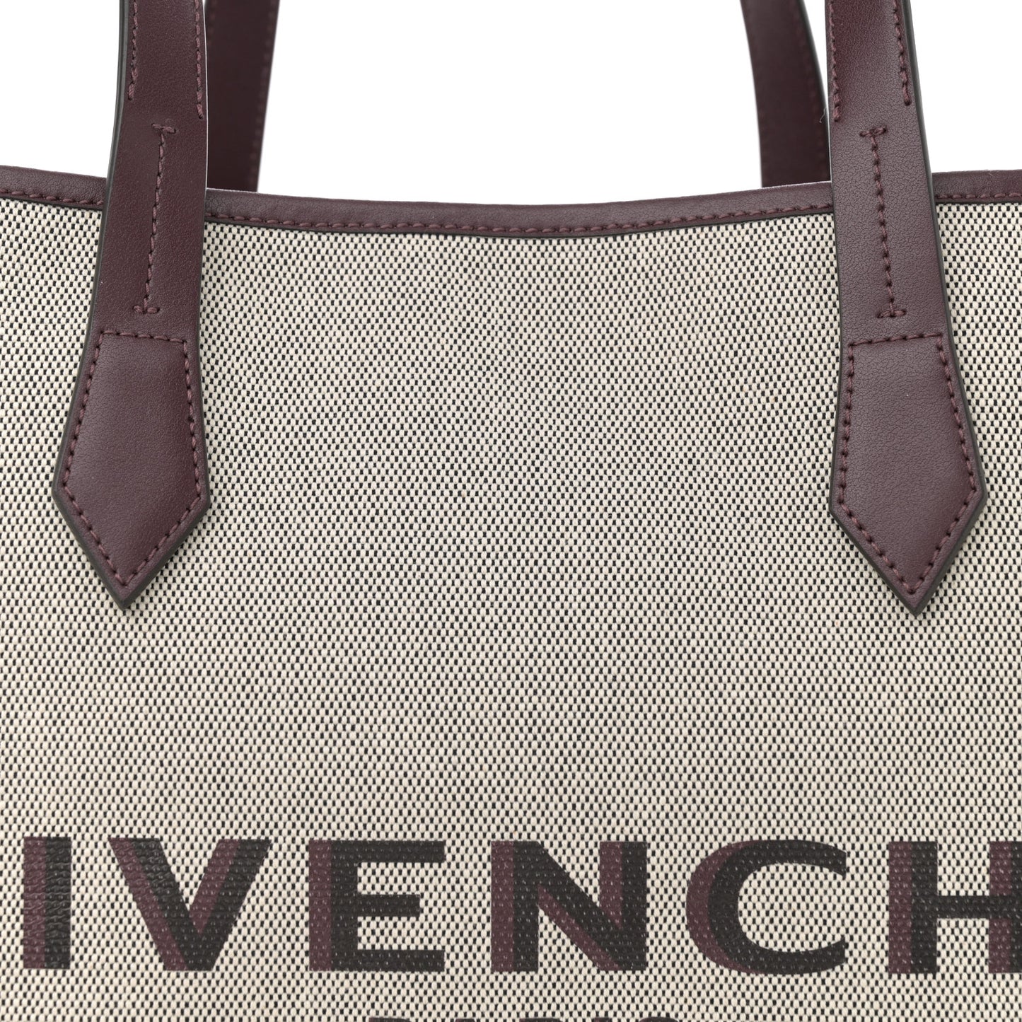 Canvas Medium Bond Shopper Tote Aubergine