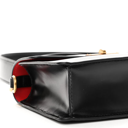 Marc Jacobs Shiny Calfskin Uptown Top Handle Bag Black 8 of 10