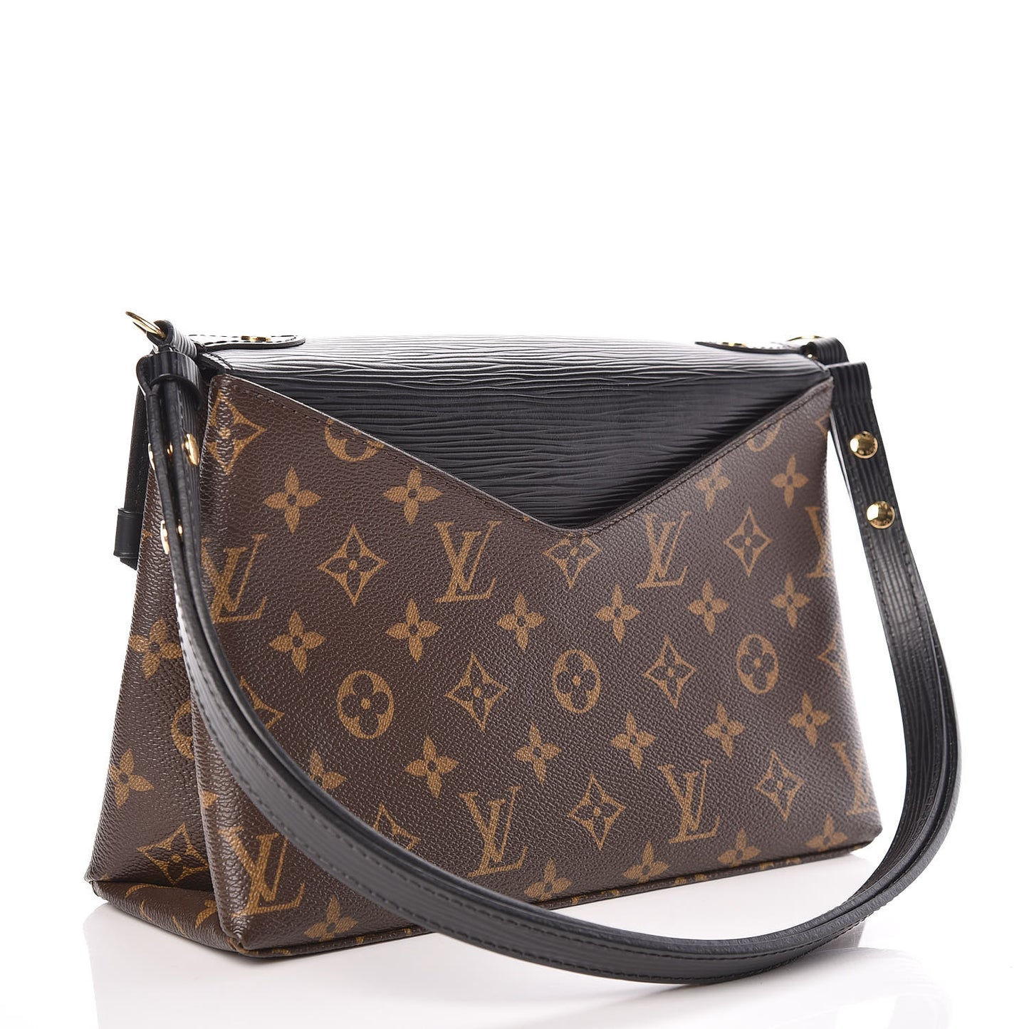 Epi Monogram Saint Michel Black