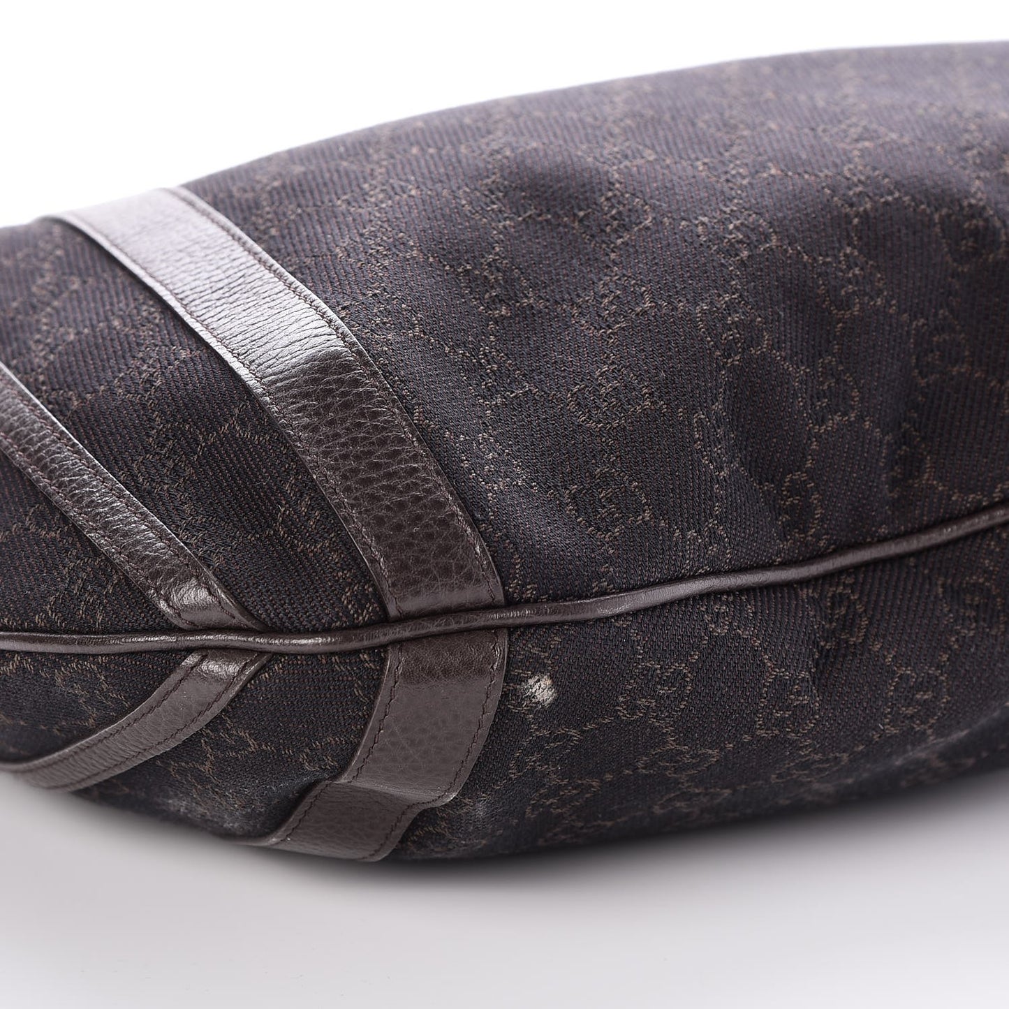 Monogram Medium Abbey Convertible Tote Dark Brown