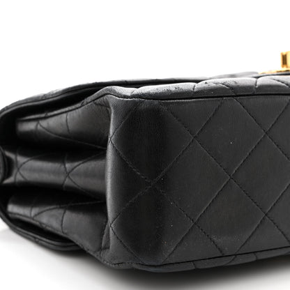 Chanel Lambskin Quilted Medium Double Sided Flap Black 12 of 16