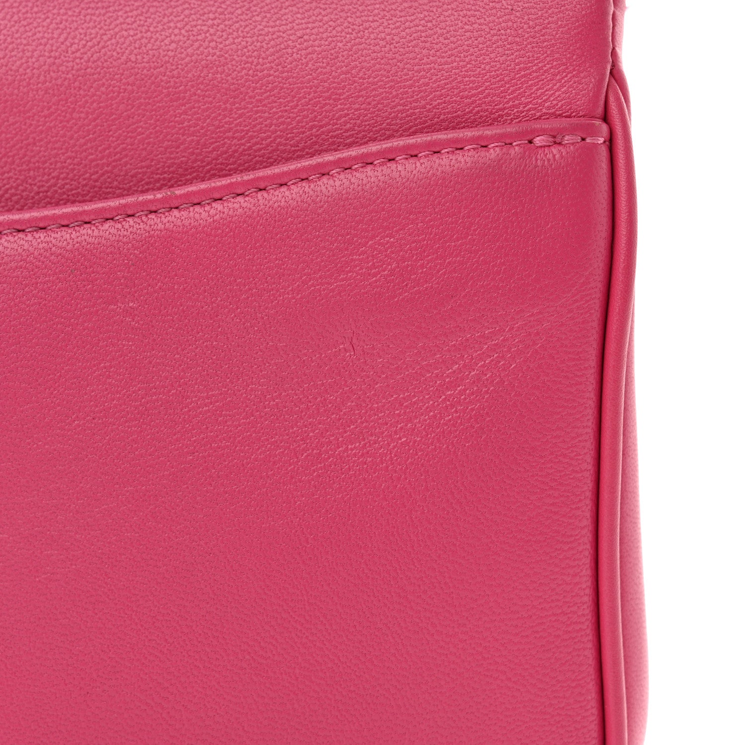 Chanel Lambskin CC Mania Flap Bag Pink 11 of 11