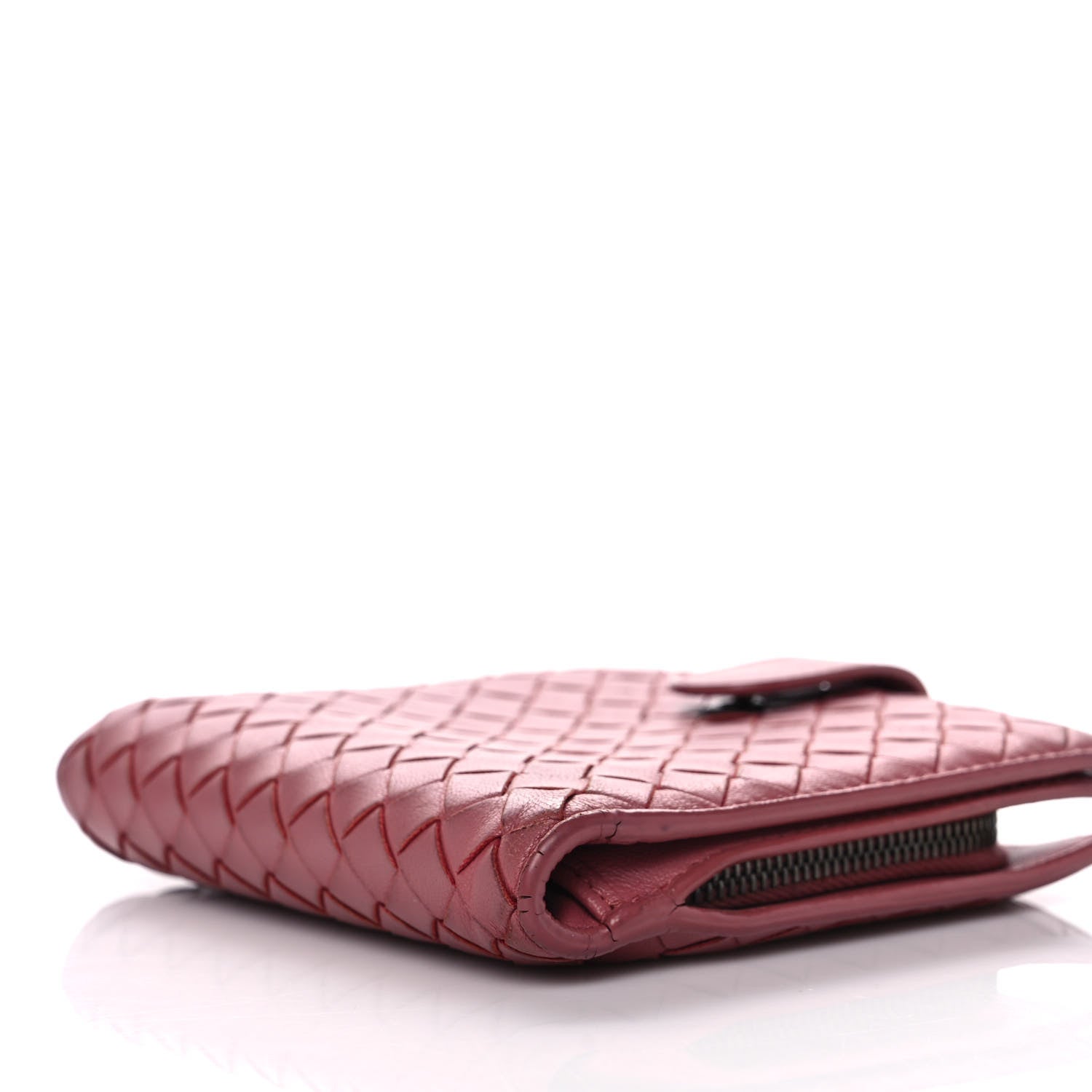 Bottega Veneta Nappa Intrecciato Mini Wallet Watteau 10 of 14