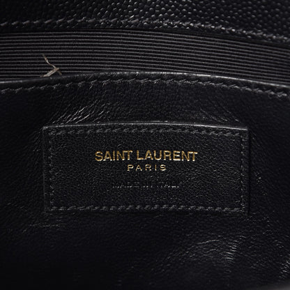 Saint Laurent Grain De Poudre Classic Monogram Kate Clutch Black 7 of 10