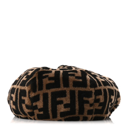Fendi Sheepskin FF Cap Hat M Tobacco 6 of 10