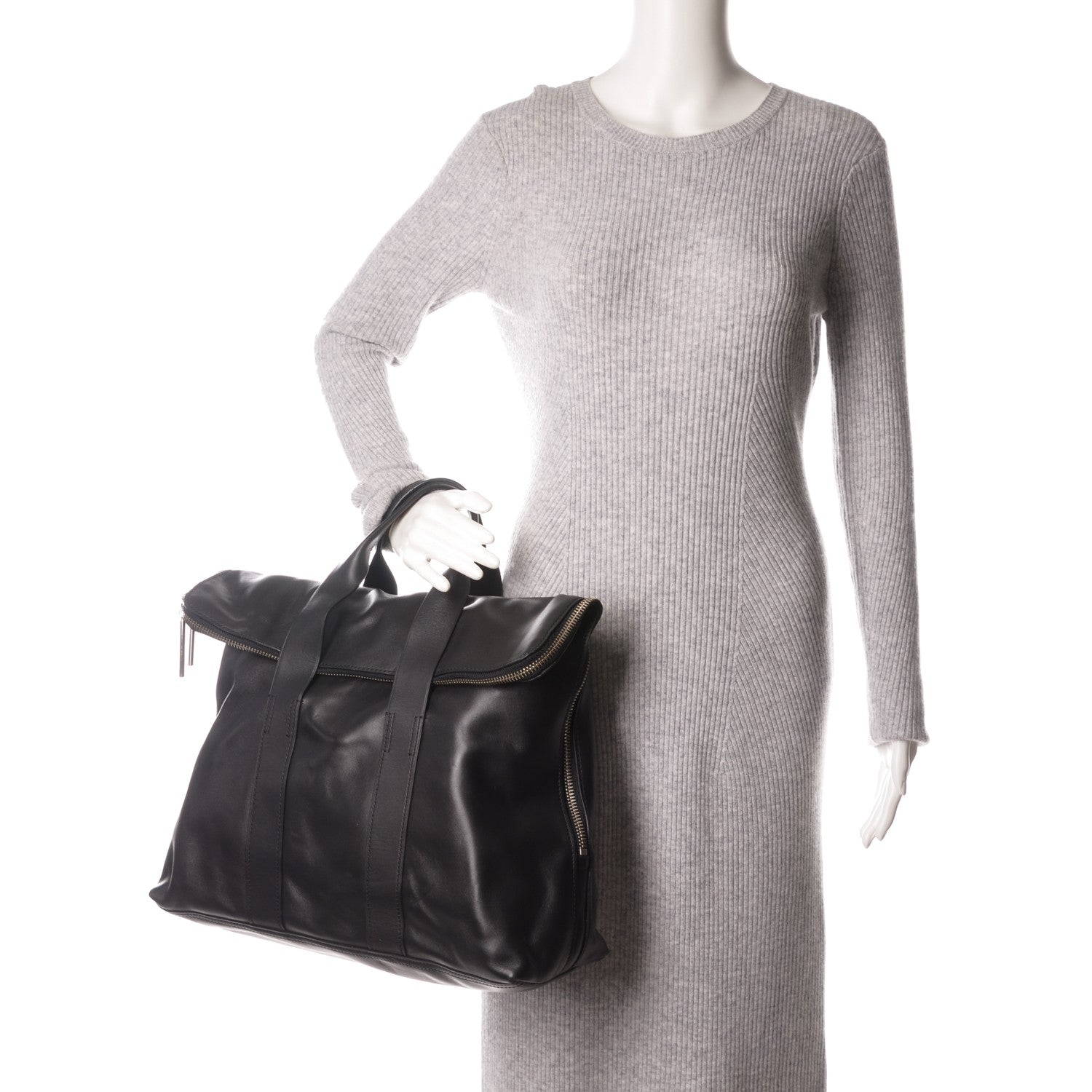 3.1 Phillip Lim 3.1 Calfskin 31 Hour Bag Black 2 of 7