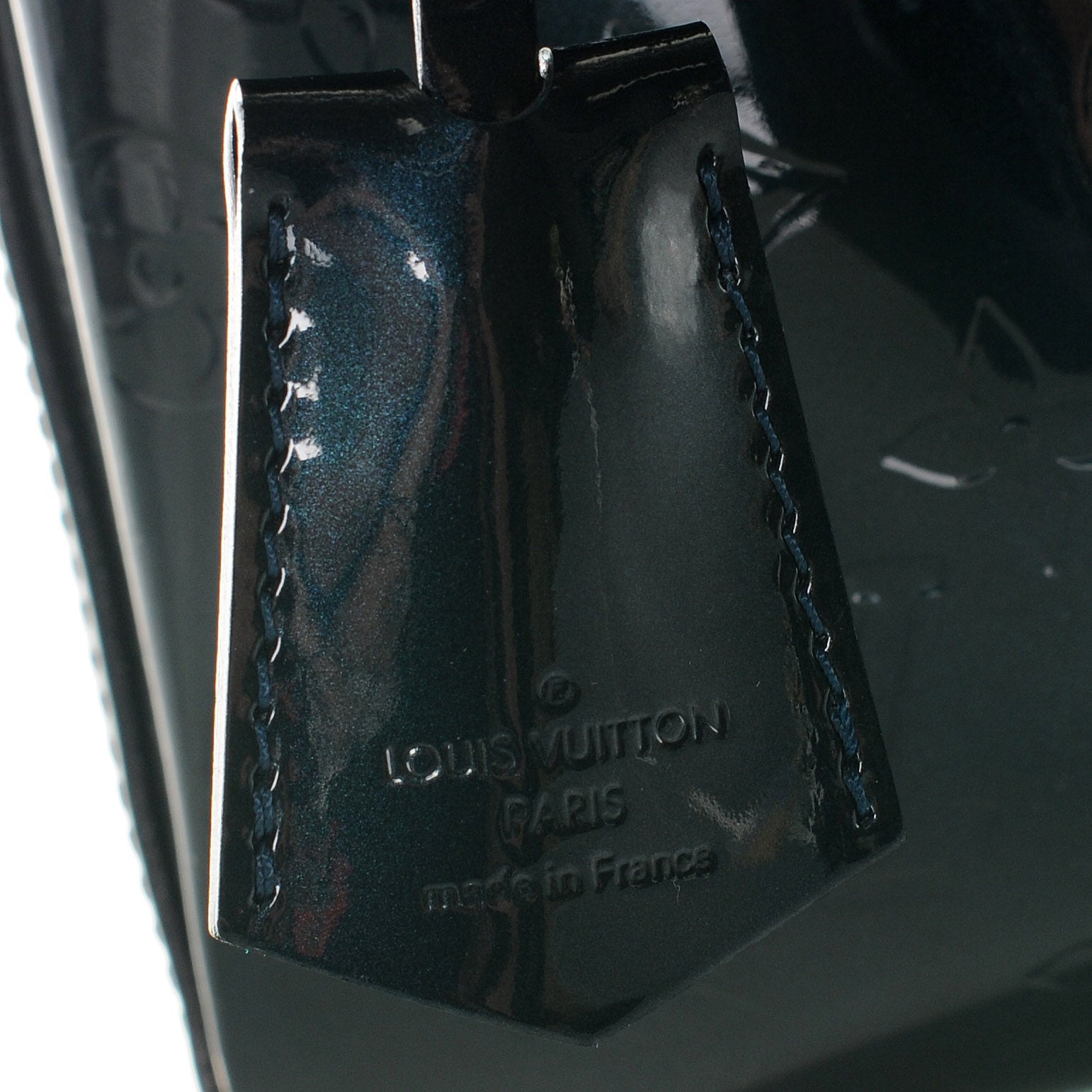 Louis Vuitton Vernis Melrose Avenue Blue Nuit 6 of 9