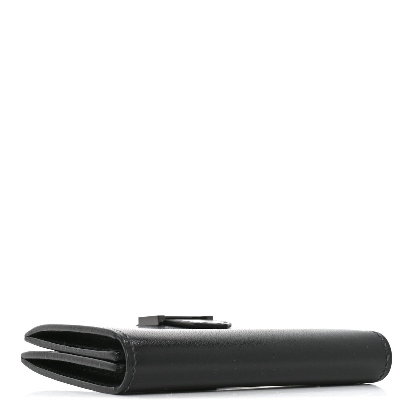 Box Monochrome Bearn Card Holder Wallet Black