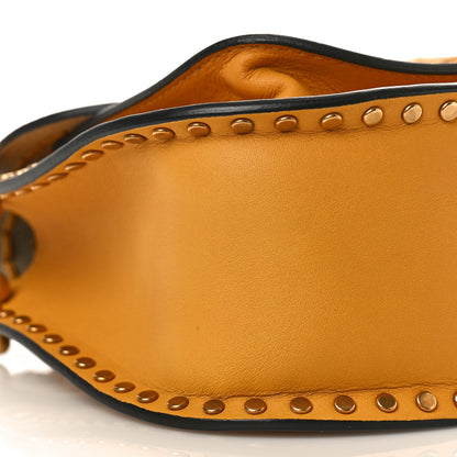 Chloe Calfskin Braided Mini Hudson Shoulder Bag Sunflower 8 of 9