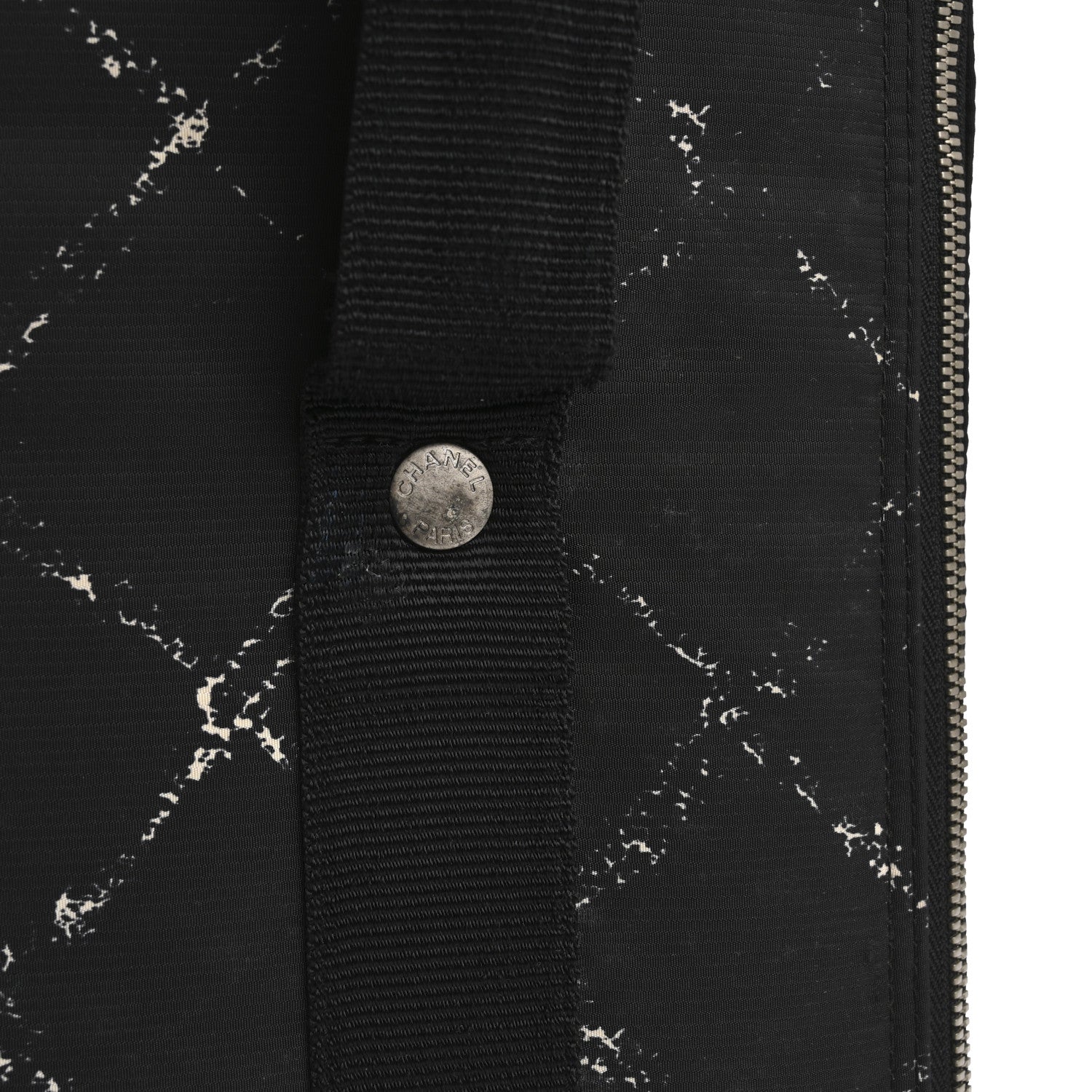 Chanel Nylon Travel Travel Trolley Black 16 of 21