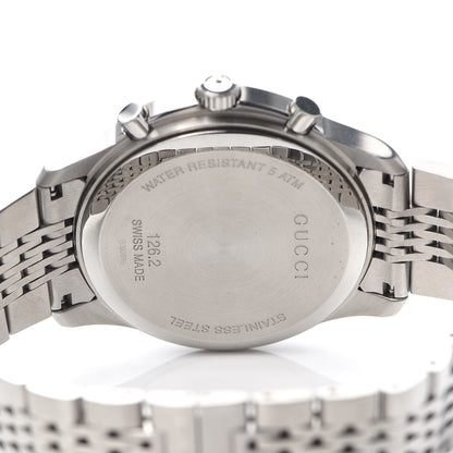 Gucci Stainless Steel 46mm G-Timeless Chronograph Quartz Watch 4 of 6