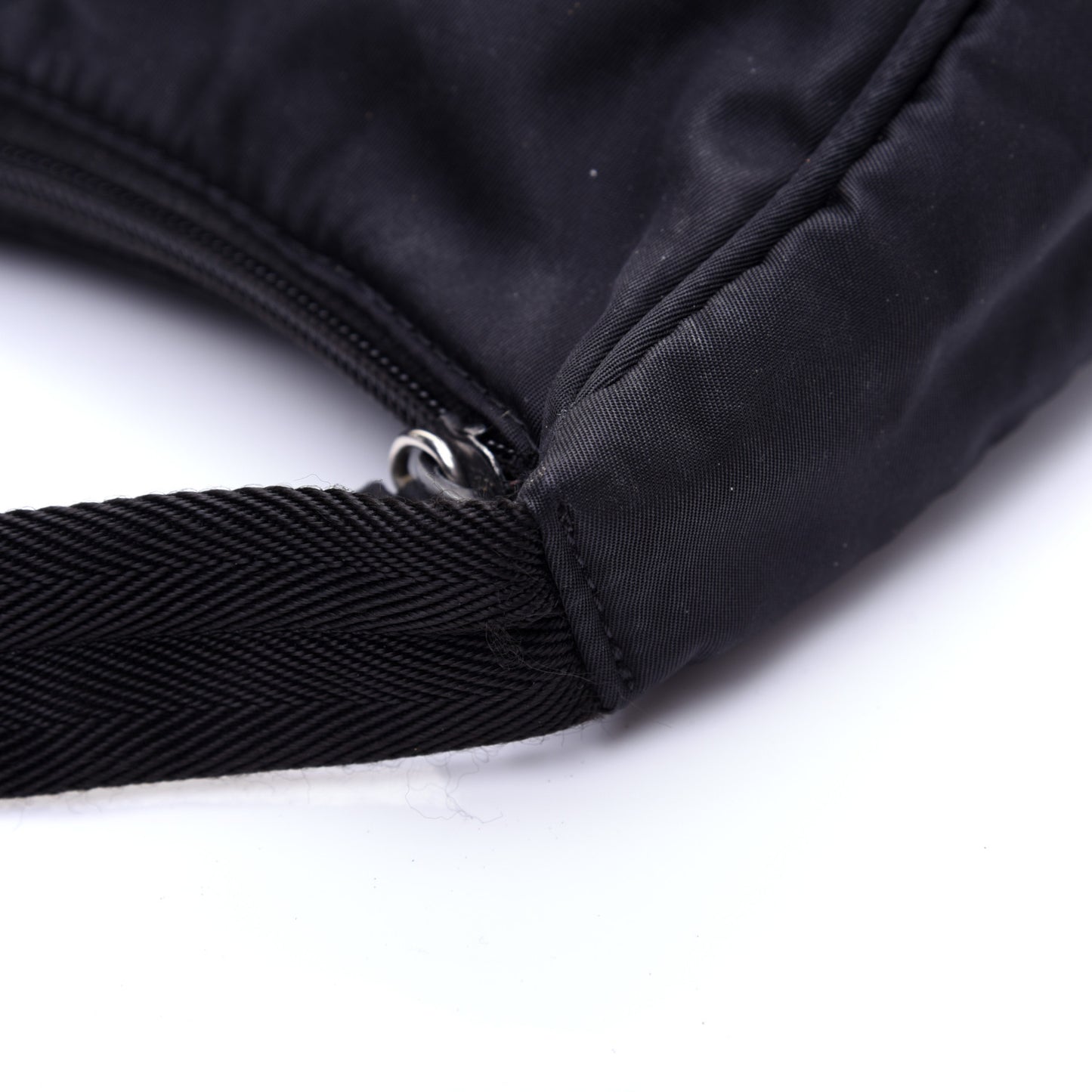 Tessuto Nylon Sport Shoulder Bag Black