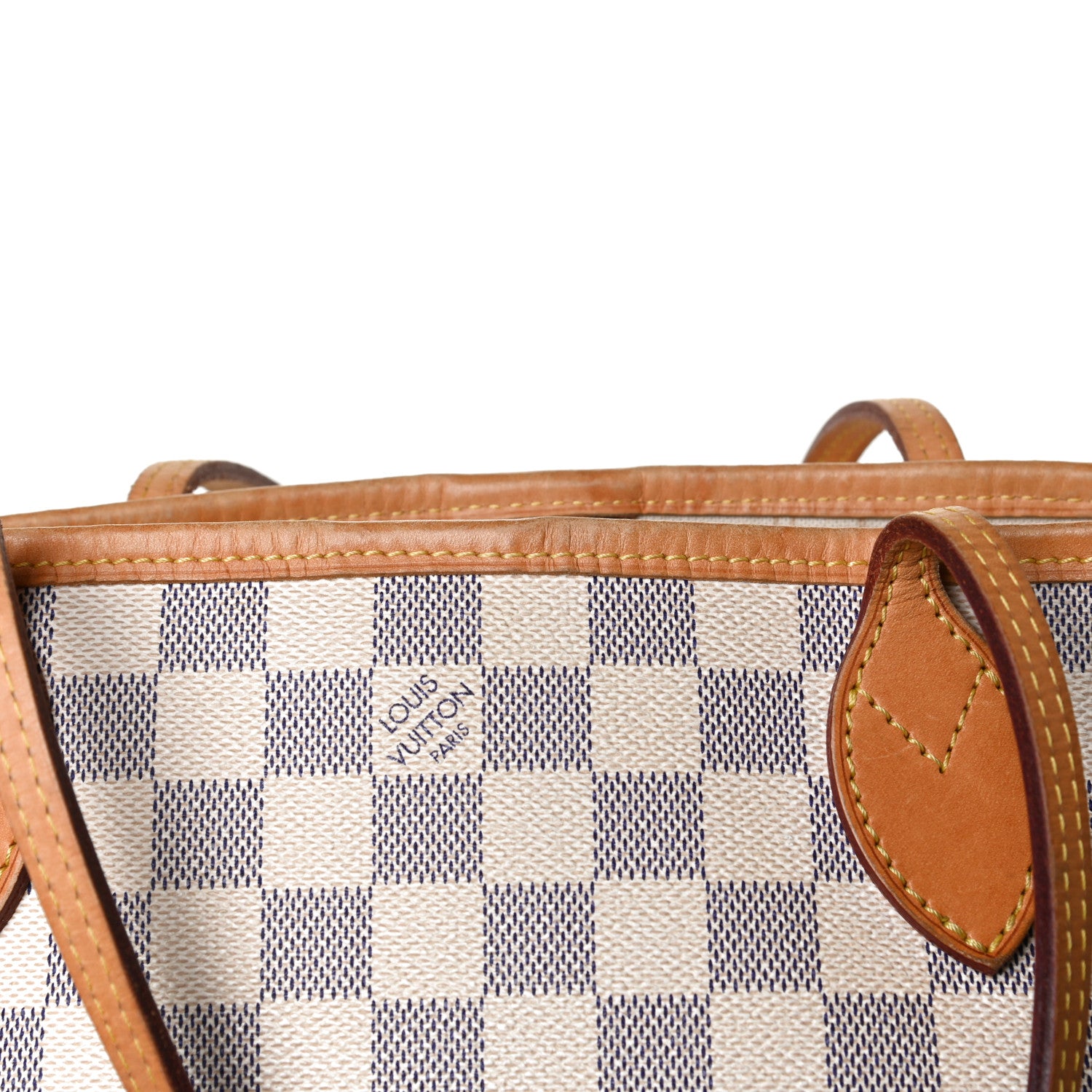 Louis Vuitton Damier Azur Neverfull PM 11 of 18