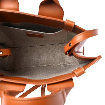 Chloe Calfskin Small Woody Tote Caramel 5 of 15