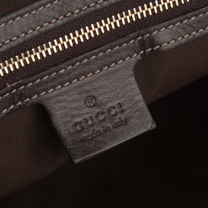 Gucci Calfskin Medium Britt Boston Dark Brown 6 of 7
