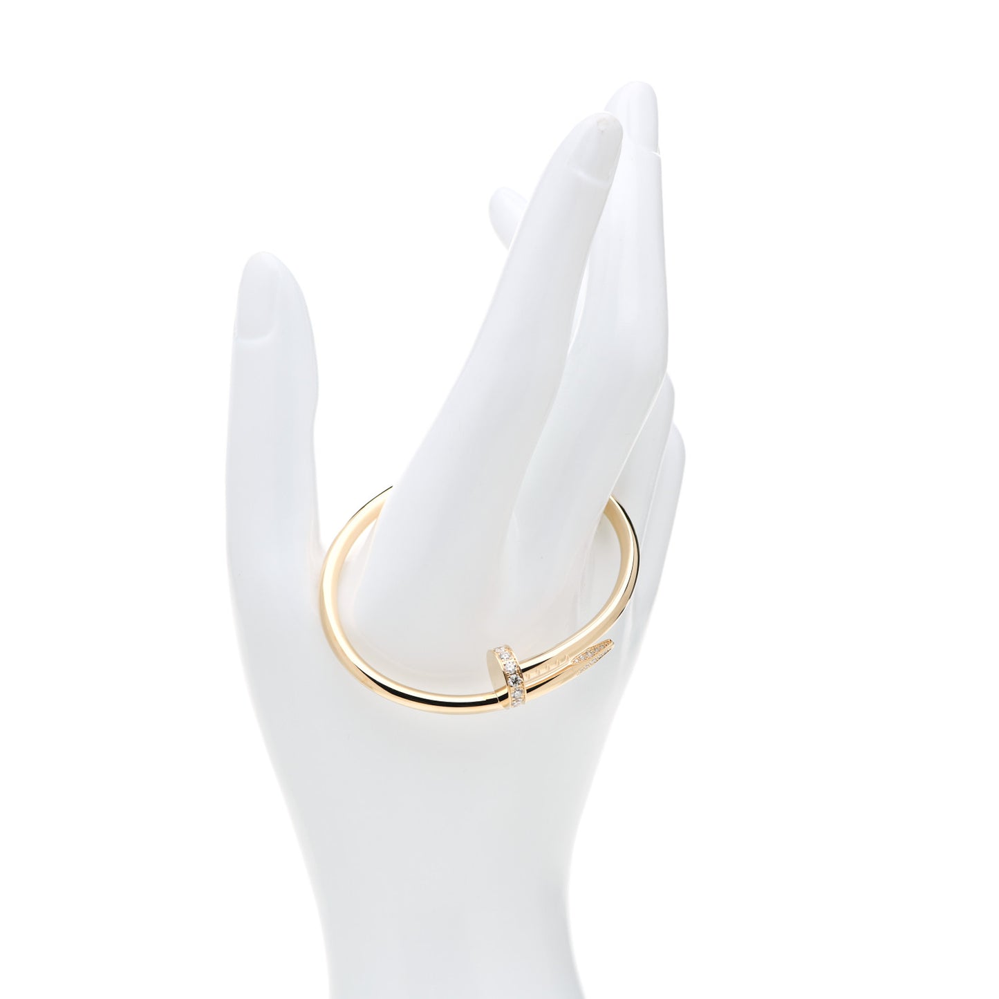 18K Yellow Gold Diamond Juste Un Clou Bracelet 15