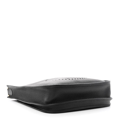 Hermes Taurillon Clemence Evelyne III PM Black 4 of 11