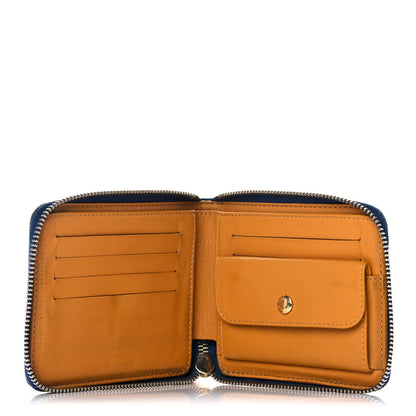 Louis Vuitton Denim Zip Compact Wallet Blue 5 of 11