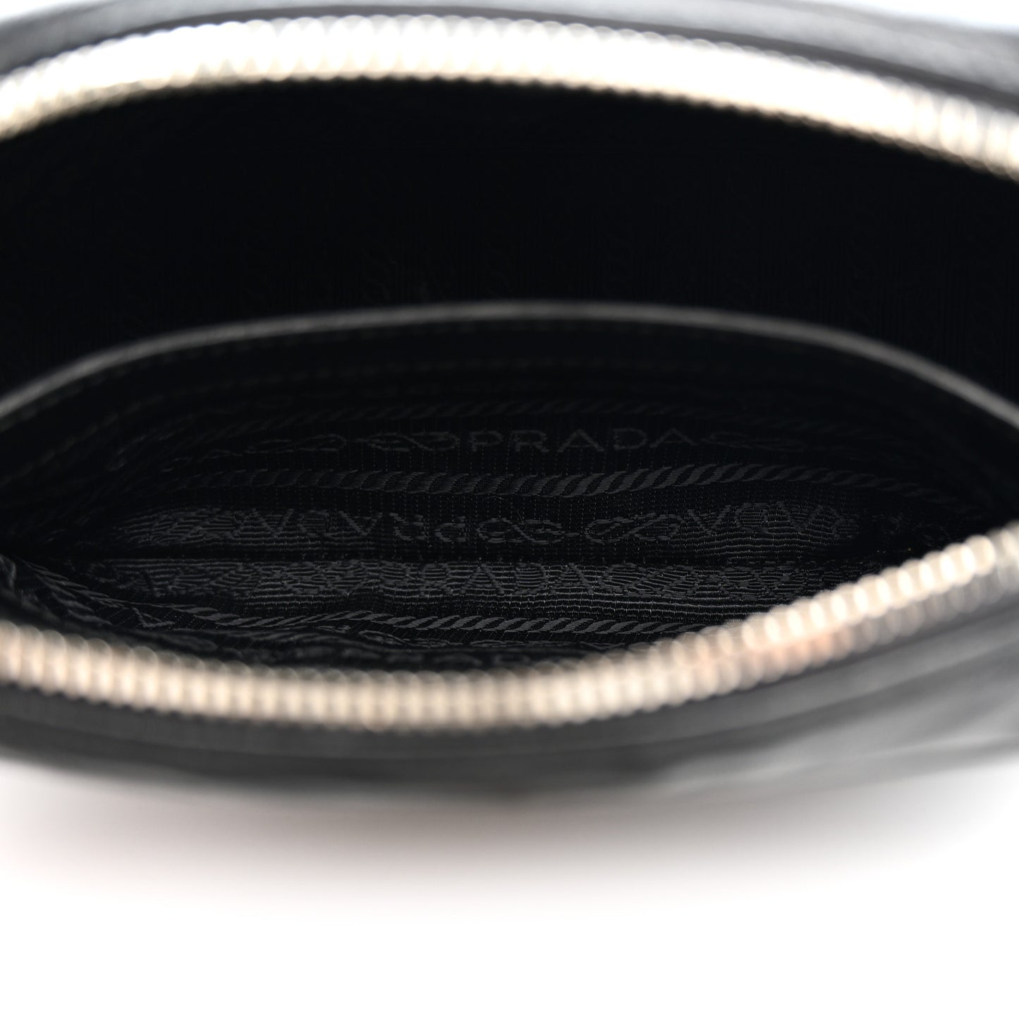 Soft Calfskin Diagramme Camera Bag Black
