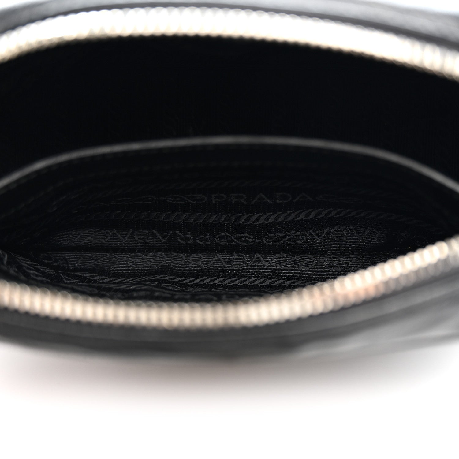 Prada Soft Calfskin Diagramme Camera Bag Black 17 of 18