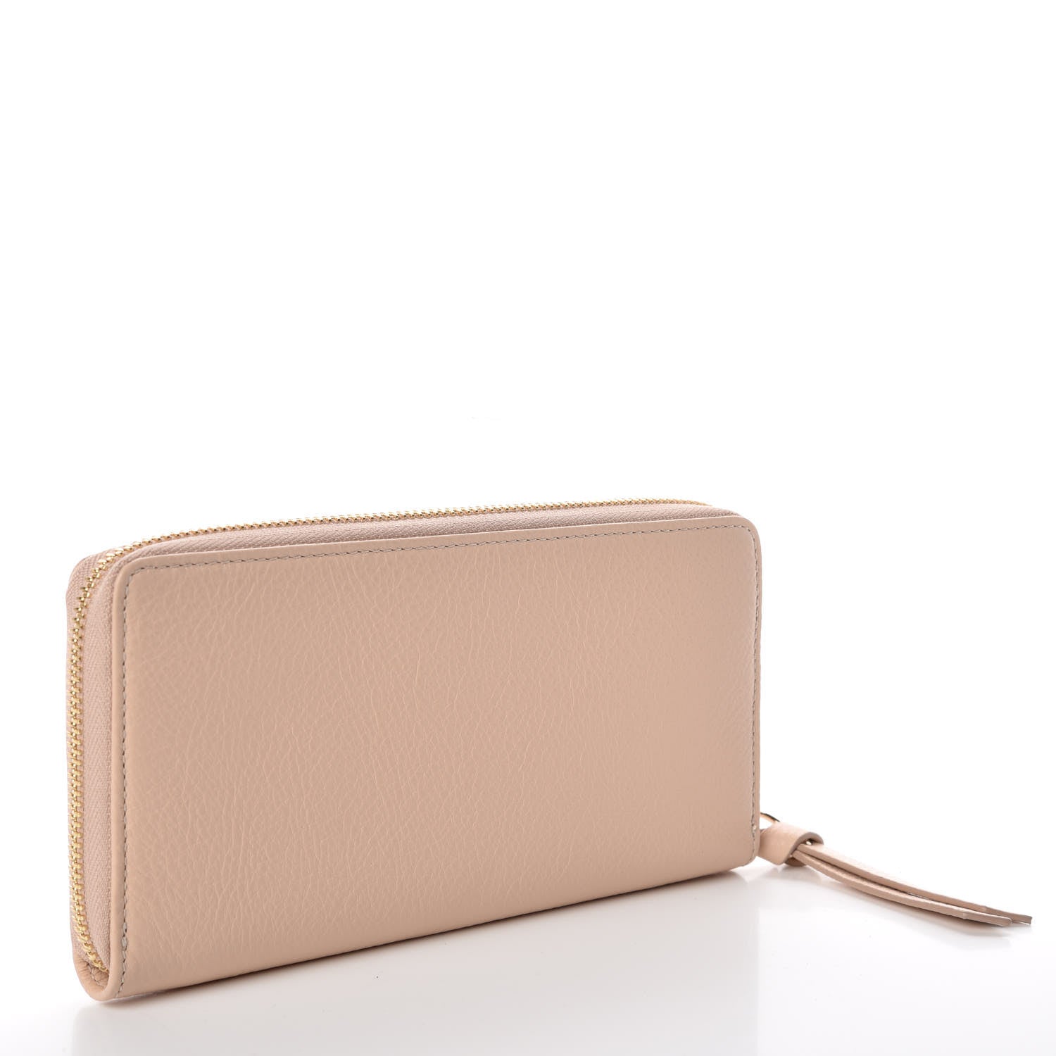 Jimmy Choo Soft Grained Goatskin Pippa Zip Around Wallet Powder Pink 3 of 10