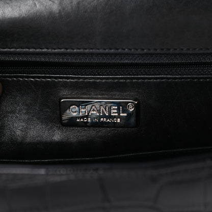Chanel Alligator Jumbo Single Flap Black 6 of 10