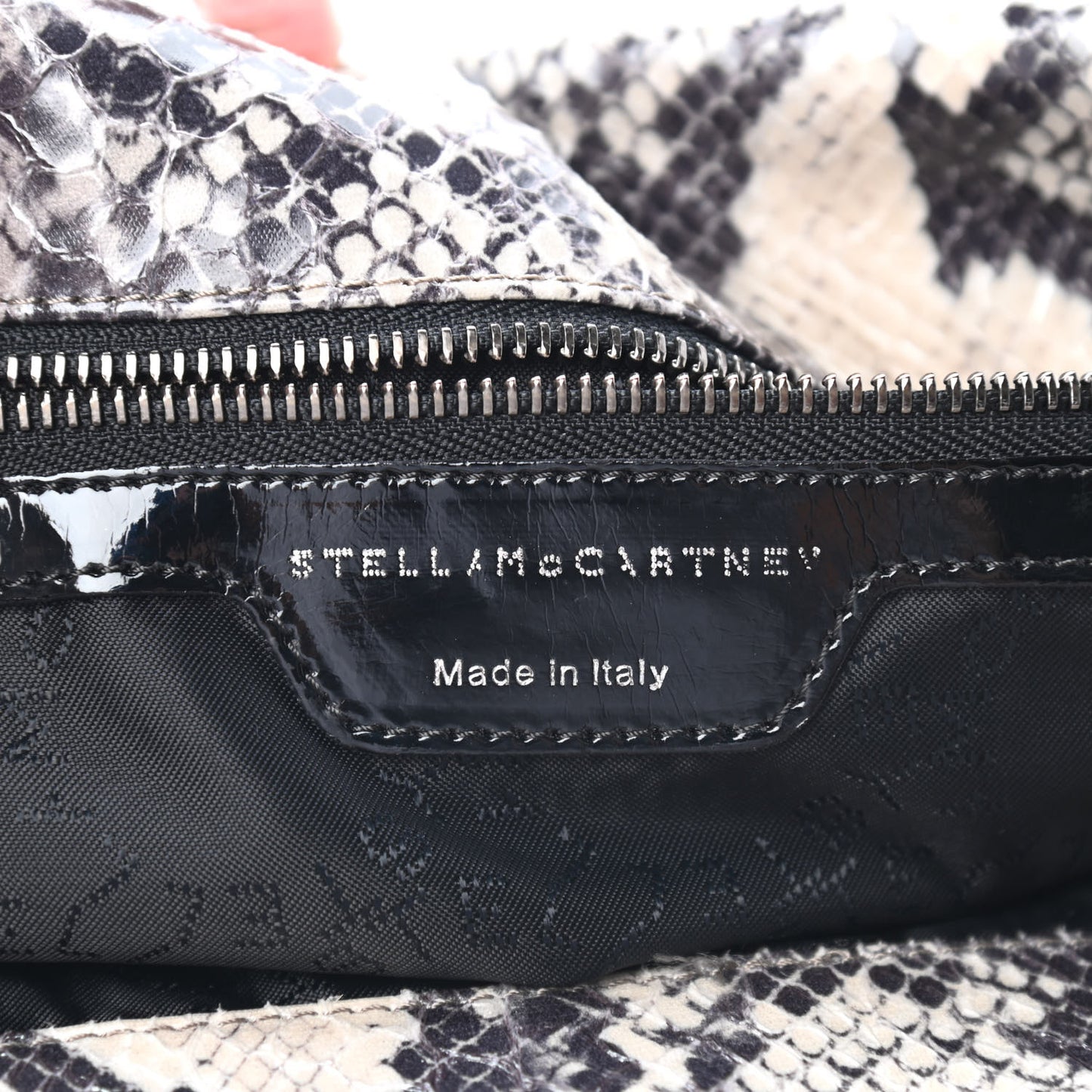 Eco Python Small Falabella Tote