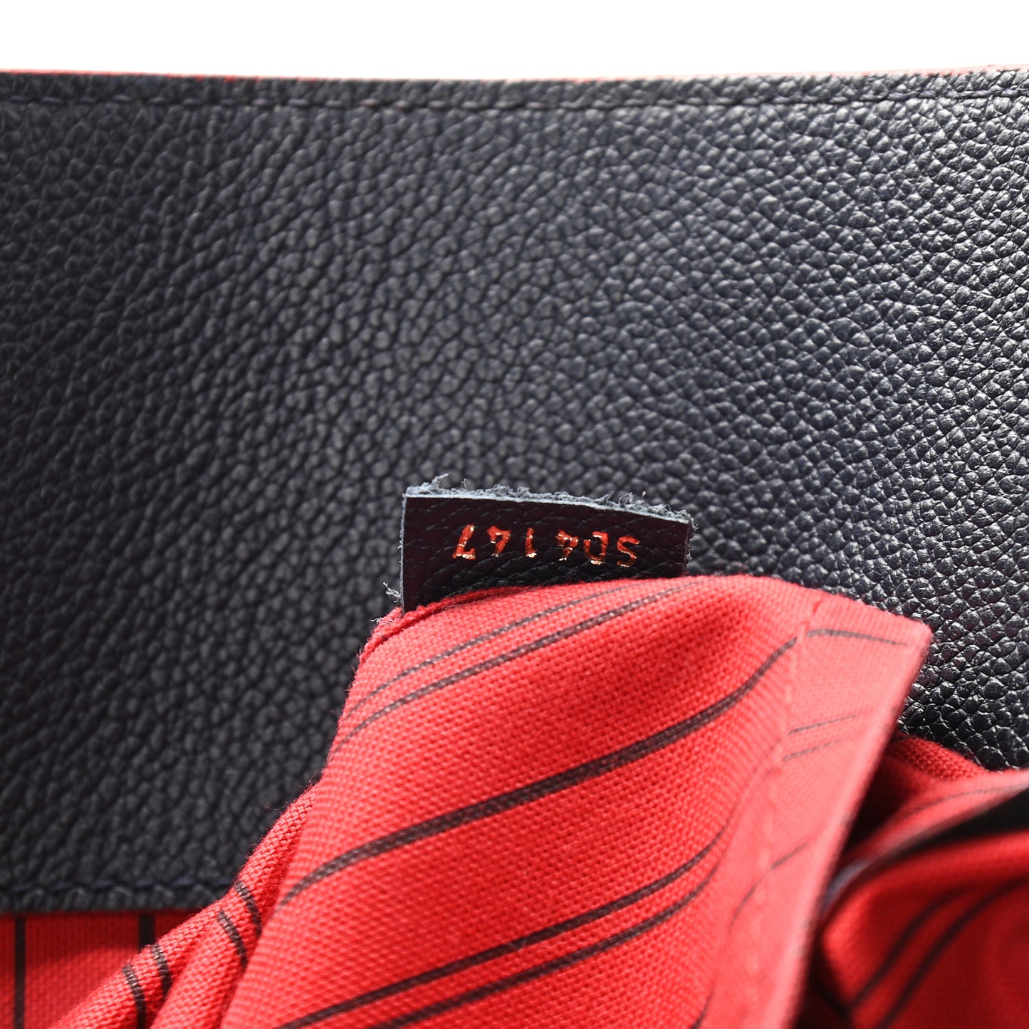 Empreinte Melie Marine Rouge