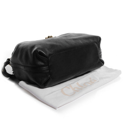 Chloe Calfskin Elsie Satchel Black 4 of 10