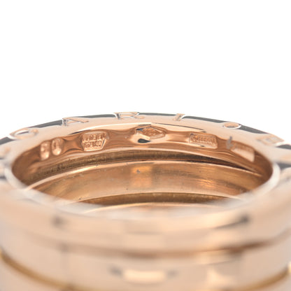 Bulgari 18K Yellow Gold B.Zero1 Four-Band Ring 50 5.25 5 of 5