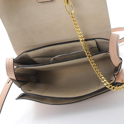 Chloe Goatskin Small Faye Shoulder Bag Tan 5 of 7