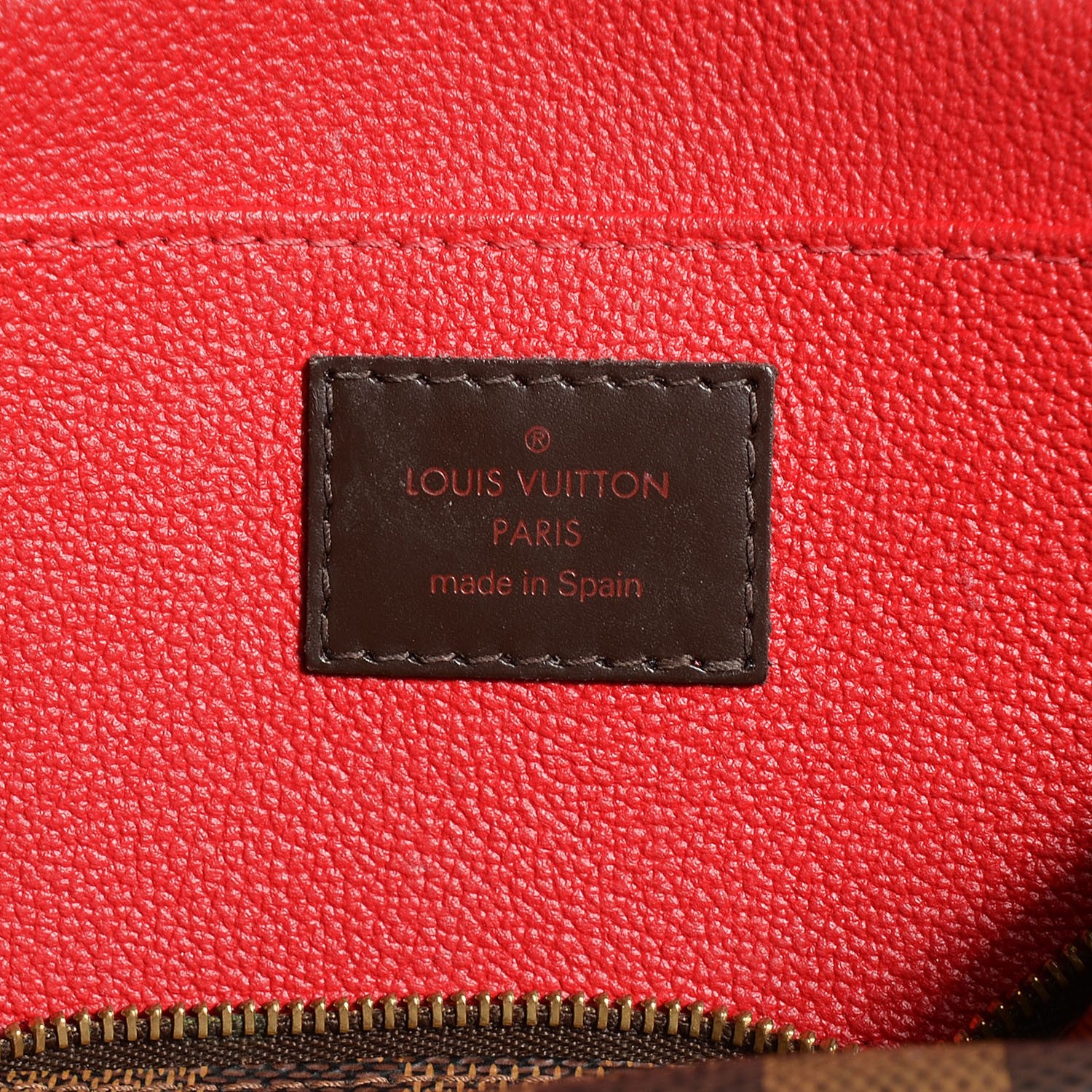 Louis Vuitton Damier Ebene Cosmetic Pouch 6 of 7