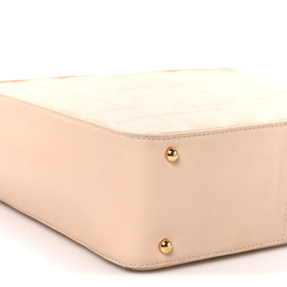 Chanel Lambskin Chocolate Bar Quilted Small Shoulder Bag Beige 9 of 10