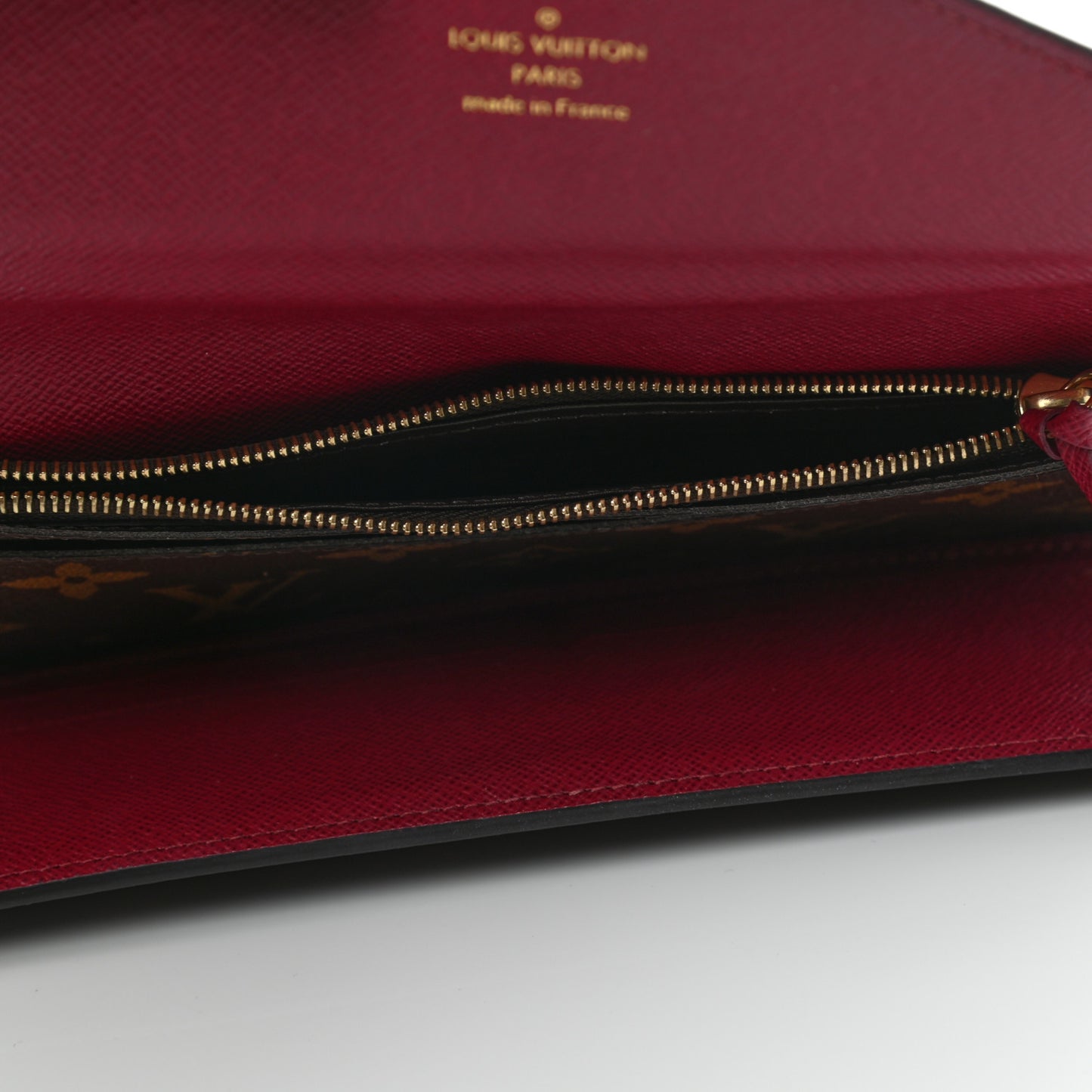 Monogram Josephine Wallet Fuchsia