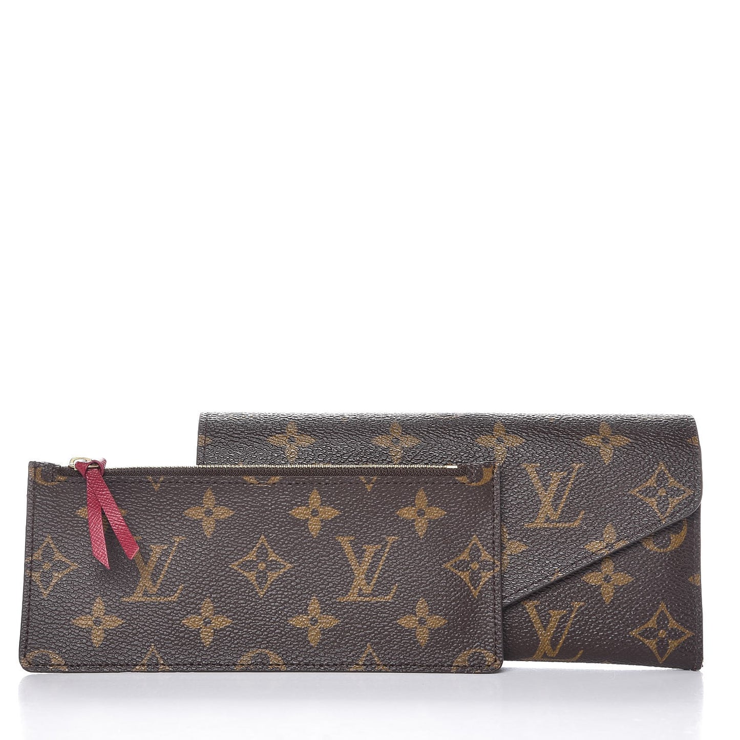Monogram Josephine Wallet Fuchsia