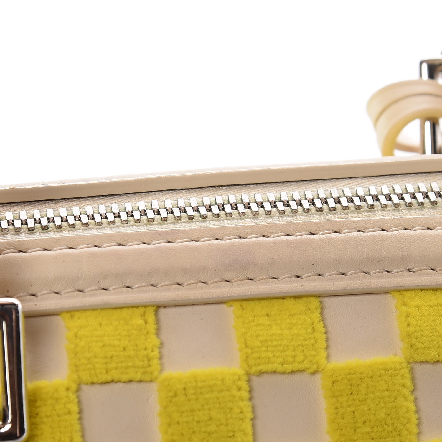 Louis Vuitton Damier Cubic Speedy East West Yellow 27 of 33